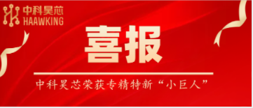 喜報(bào)！中科昊芯榮獲國(guó)家級(jí)專精特新“小巨人”企業(yè)稱號(hào)